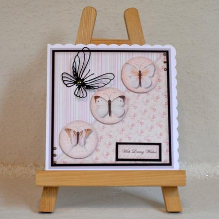 Vintage Butterflies by Jackie Bullock