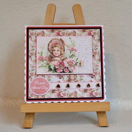 Vintage Little Lady by Jackie Bullock