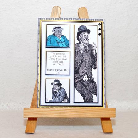 Cardtopper So Many Men's 313 by Jackie Bullock