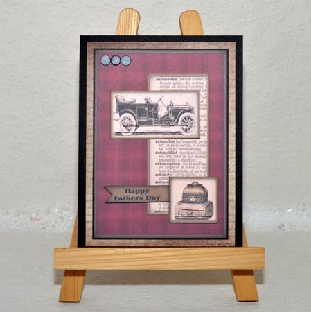 Vintage Car Py by Jackie Bullock