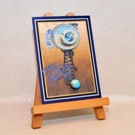 Steampunk Clock by Jackie Bullock