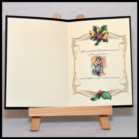 Christmas Insert Vintage 4 by Jackie Bullock