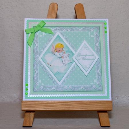 Music Angel My Grandparents 7in Double Diamond Topper by Jackie Bullock