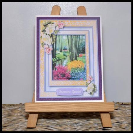 Beautiful Colourful Flowers Gardens ( Pyramid ) by Jackie Bullock