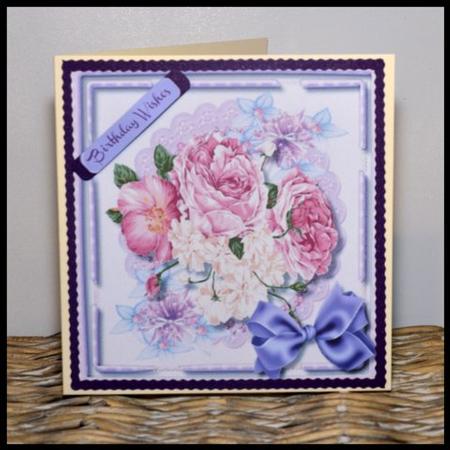 Beautiful Soft Lilac Roses by Jackie Bullock