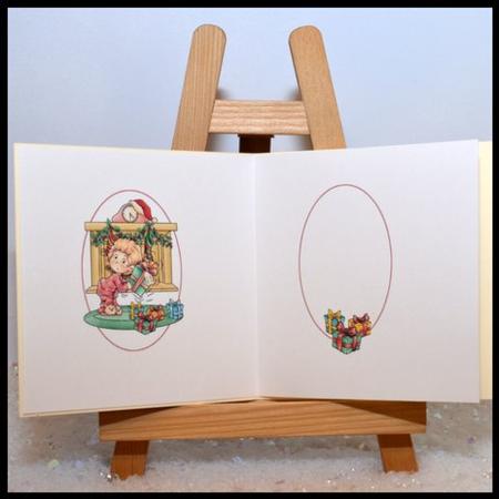 Christmas Morning Pyramid Insert by Jackie Bullock