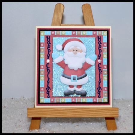 Santa 8x8 by Jackie Bullock