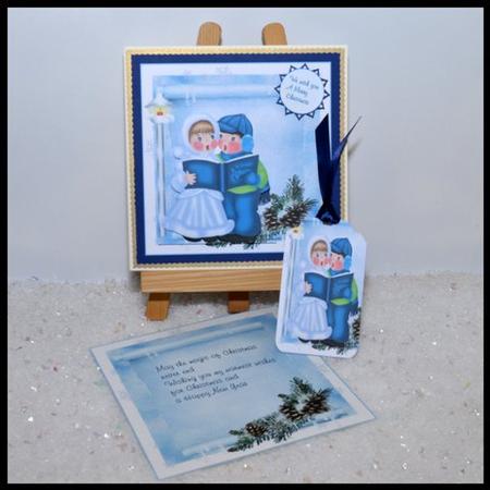 Carol Singers Mini Kit by Jackie Bullock