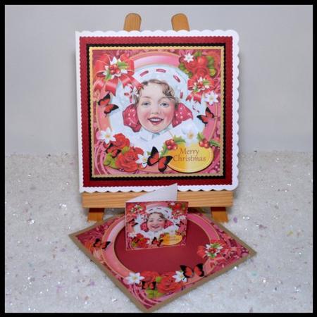 Christmas Pretty Lady by Jackie Bullock