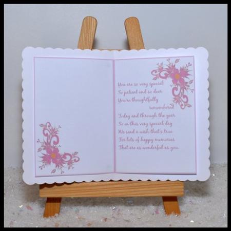 7x5 Insert - Wonderful as You Corner Buttercups by Jackie Bullock