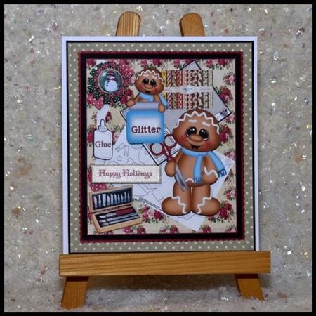 Making Cards and Gifts for Christmas Topper by Jackie Bullock