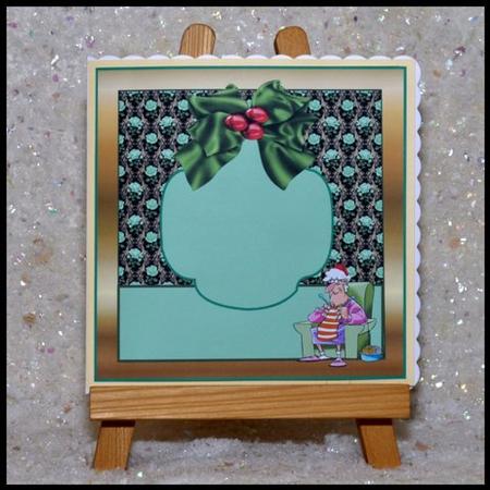 Grandma at Christmas Insert by Jackie Bullock
