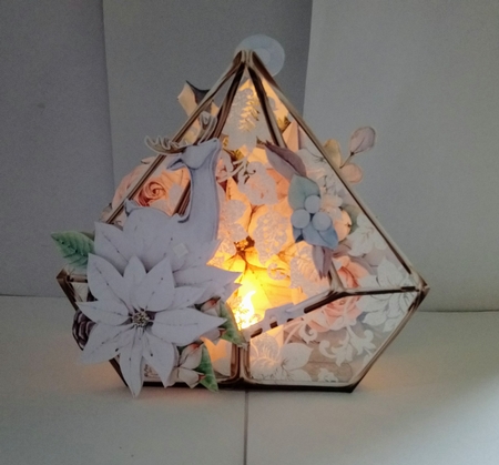 Winter Haze 3d Terrarium Cards & Envelopes Kit by Jackie Odonnell