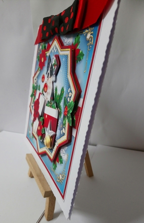 Christmas Surprise Box Cute Dog Mini Kit by Jackie Odonnell
