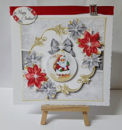 Santa Bauble Bumper Kit by Jackie Odonnell