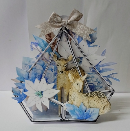 Frosty Air 3d Terrarium Cards & Envelopes Kit by Jackie Odonnell