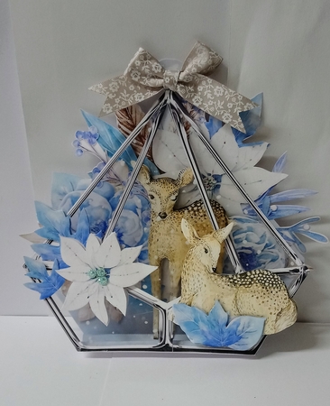 Frosty Air 3d Terrarium Cards & Envelopes Kit by Jackie Odonnell