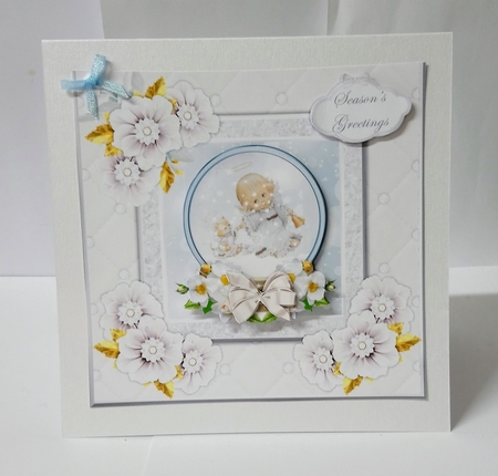 Christmas Angel with Matching Money Wallet or Gift Card Holder by Jackie Odonnell