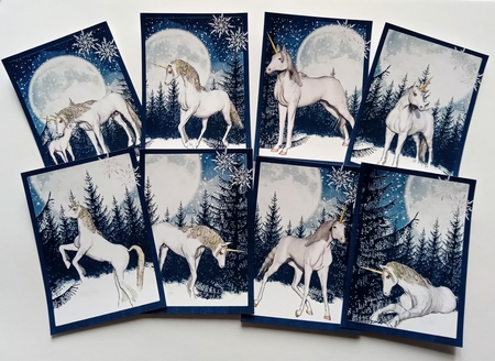 Winter Unicorns by Jackie Odonnell