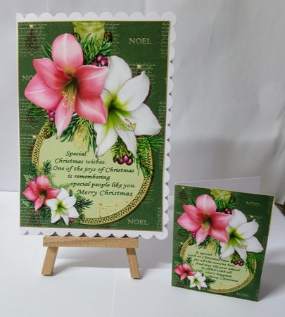 A special wish at Christmas choice of 2 verses mini kit by Jackie Odonnell
