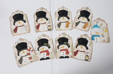 2019 Christmas tags sheet 23 by Jackie Odonnell