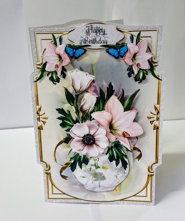 Winter Bouquet 5x7 Shaped Mini Page Kit by Jackie Odonnell