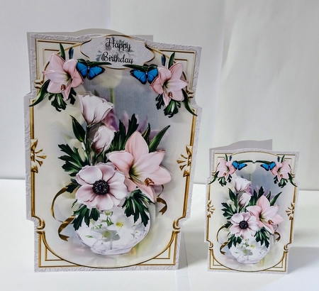 Winter Bouquet 5x7 Shaped Mini Page Kit by Jackie Odonnell