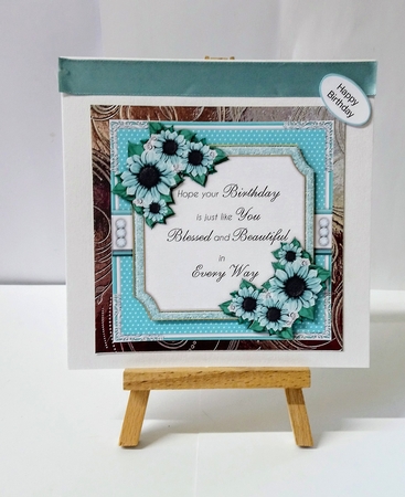 Beautiful Sunflowers2 Mini Card Kit by Jackie Odonnell