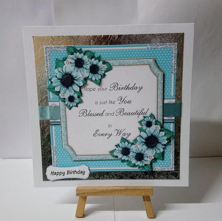 Beautiful Sunflowers Bumper Card Kit by Jackie Odonnell