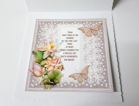 Lotus flower insert by Jackie Odonnell