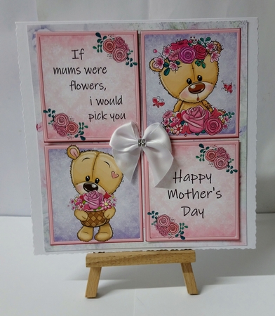 If mums were flowers, I would pick you Bears 8x8 by Jackie Odonnell