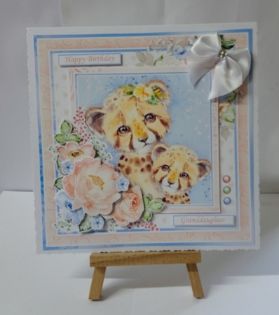 WILD ANIMALS MOTHERS & BABIES 7.5 Decoupage Bumper Kit by Jackie Odonnell