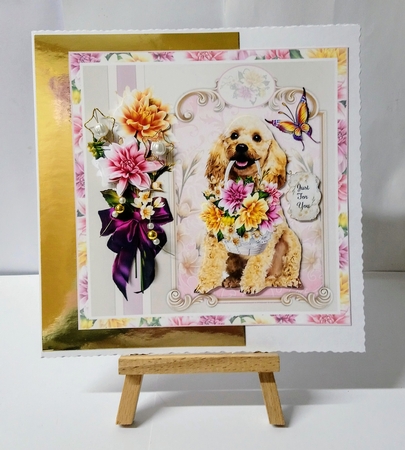 Just For You Dahlia Basket Mini Page Kit by Jackie Odonnell
