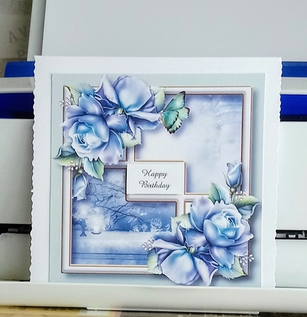 Flowers Of Colours QUICK TOPPER Bumper Kit by Jackie Odonnell