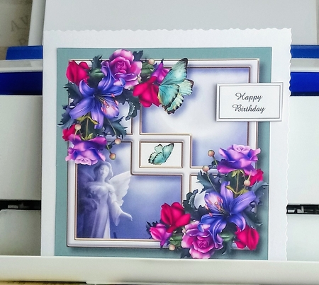 Flowers Of Colours QUICK TOPPER Bumper Kit by Jackie Odonnell