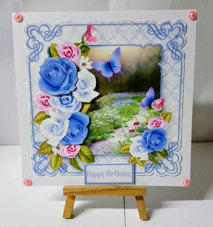 Meadow Walk - Shaped Corners Card Mini Kit by Jackie Odonnell