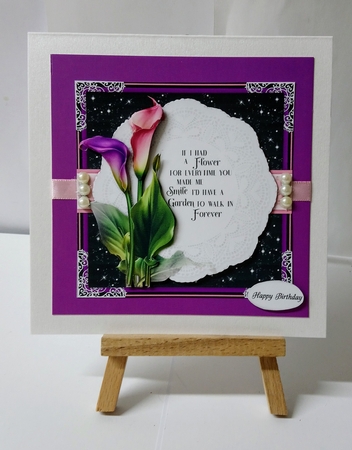 Floral Friendship Bumper Card Kit by Jackie Odonnell