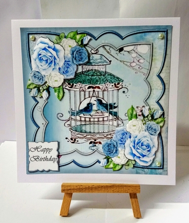 Birdcage and Roses Mini Kit by Jackie Odonnell