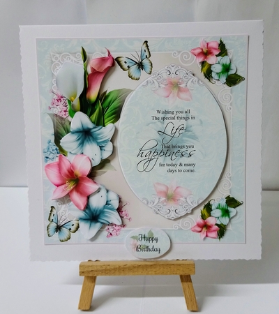 Lilies with Verse Mini Page Kit by Jackie Odonnell