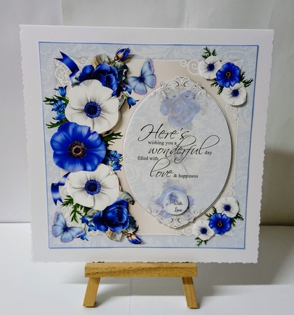 Anemones with Verse Mini Page Kit by Jackie Odonnell