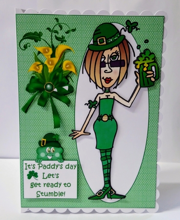 J.J gets ready to stumble on St Patricks day by Jackie Odonnell