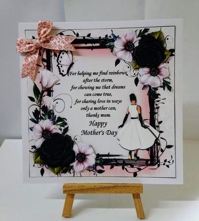 8x8 Fashionista mum with verse mini kit by Jackie Odonnell
