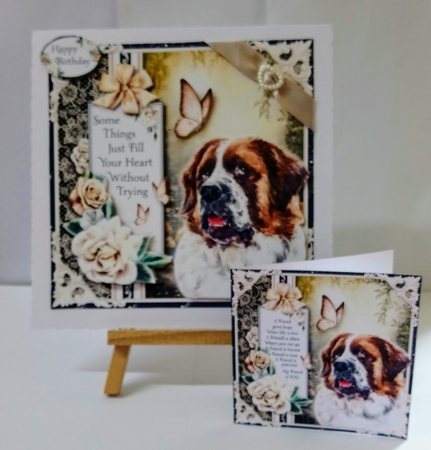 St Bernard by Jackie Odonnell