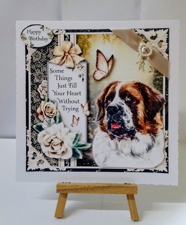 St Bernard by Jackie Odonnell