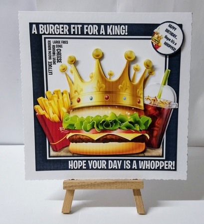 A Burger Fit For A King! by Jackie Odonnell