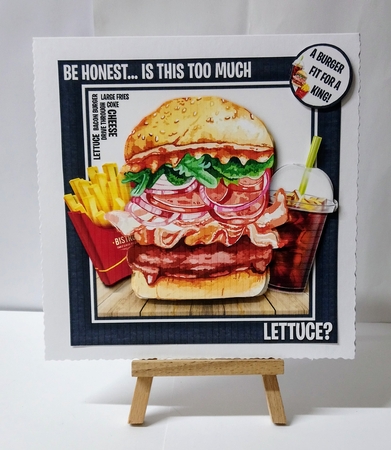 Be Honest...Is this too much lettuce? by Jackie Odonnell