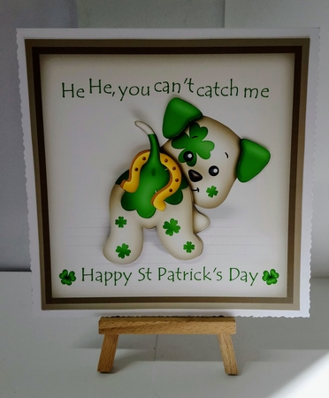 St Patricks Puppy by Jackie Odonnell