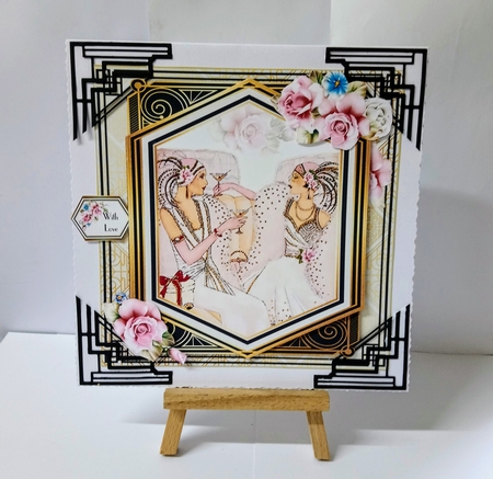 Art Deco Ladies Mini Page Kit  by Jackie Odonnell
