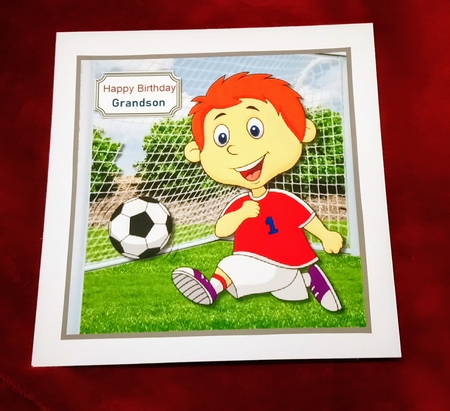 Footballer in the making by Jackie Odonnell