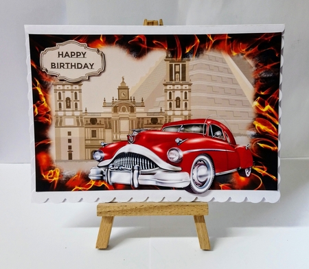 Motoring Across Town by Jackie Odonnell